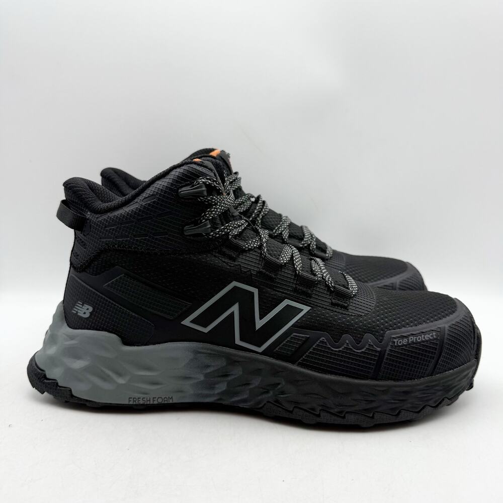 New Balance Womens Fresh Foam Cremorne Mid Composite Toe Boots US 8.5 Black EUC